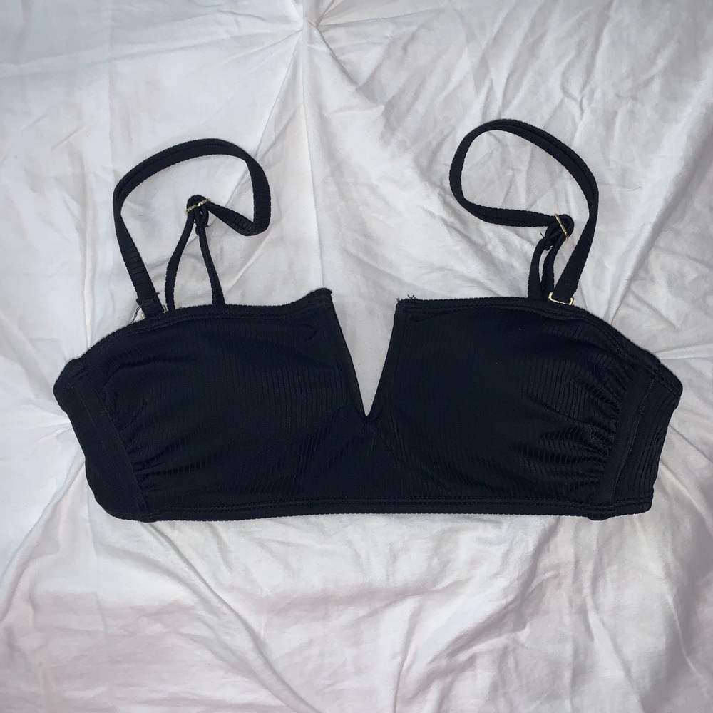 Target Adjustable Black Swimsuit Top